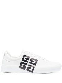 Givenchy Women's 4g City Sport Low Top Sneakers in white black - women's sneaker