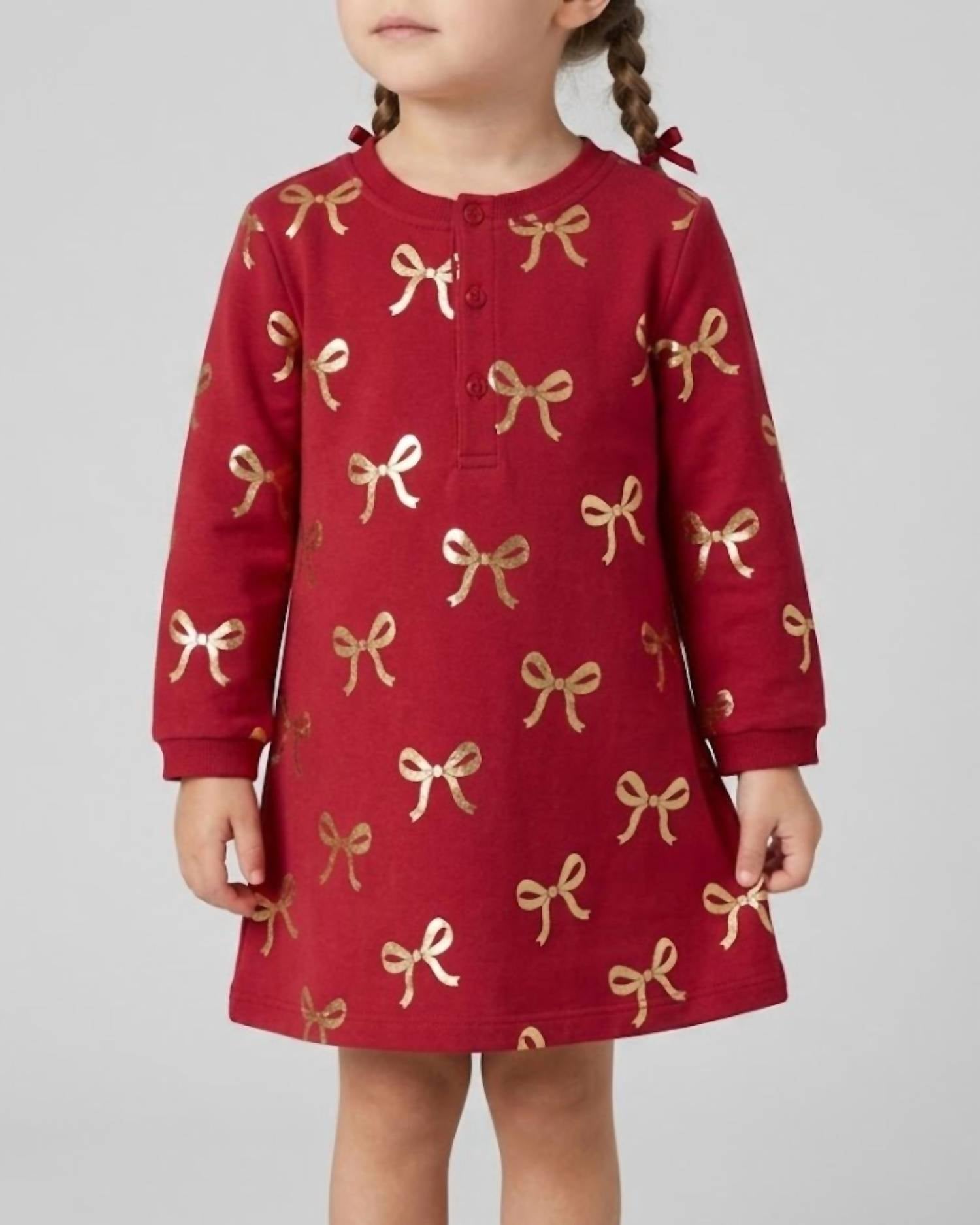 Hatley - Girl's Bow Foil Dress