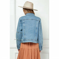 Veveret - Cropped Denim Jacket