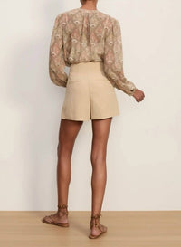 Veronica Beard - Gables Pleated Shorts