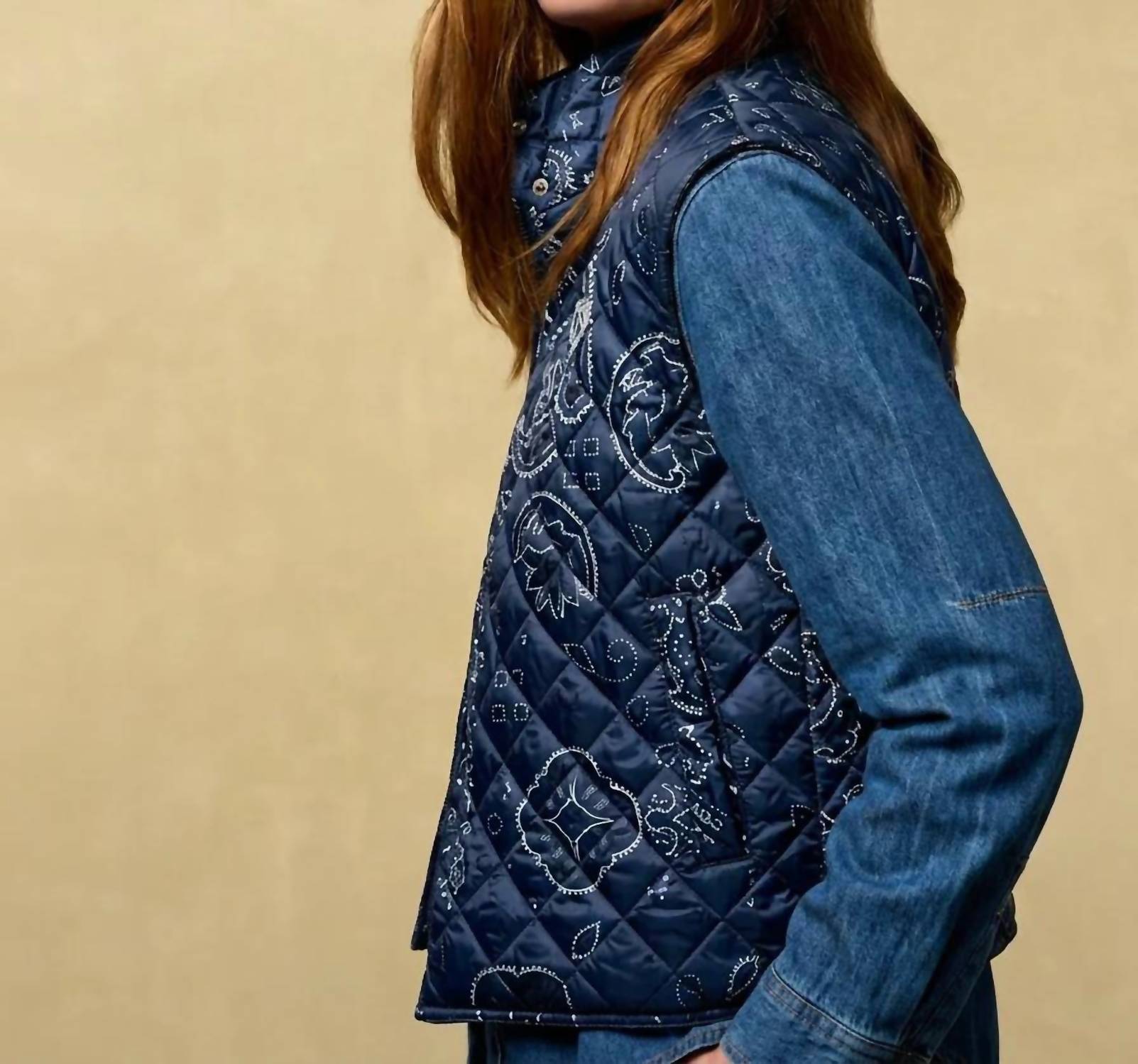 Powder Puff Collection - Quilted Recycled Nylon Vest