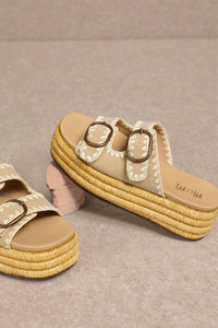 Miracle Miles - Women's Heidi Platform Slides