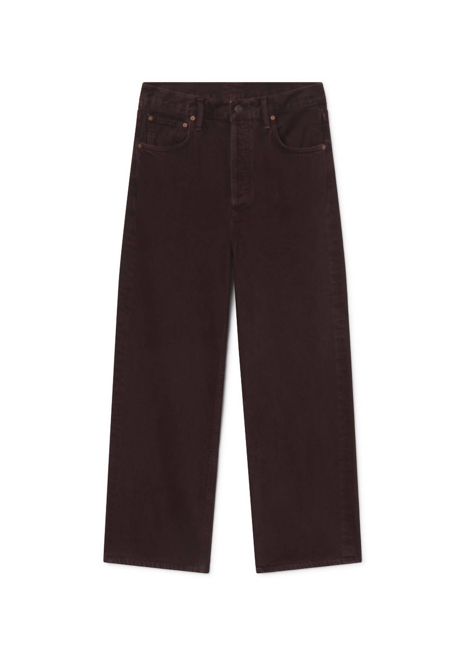 Agolde - Ren High Rise Wide Leg Jeans