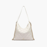 Like Dreams - Women's Quilted Vegan Leather Convertible Shoulder Bag