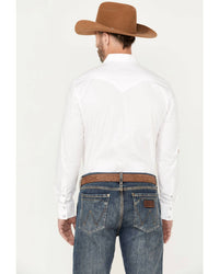 Rock & Roll Denim Long Sleeve Snap Mexico Team Shirt in white - men's shirt - view 4