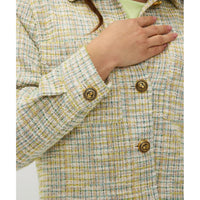 Esqualo - Tweed Button Jacket