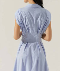 Astr - Beckett Pleated Midi Dress