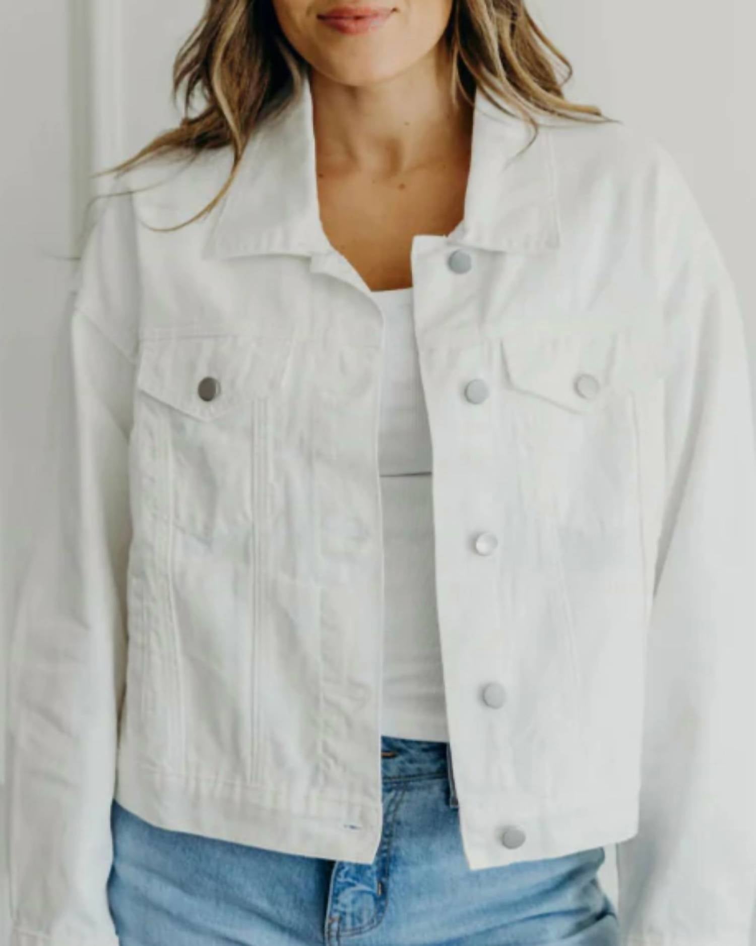 Mikarose - Button Down Denim Jacket