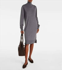 Toteme - Turtleneck Long Sleeve Dress