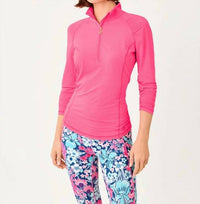 Lilly Pulitzer - Justine Upf 50+ Half Zip Jacket