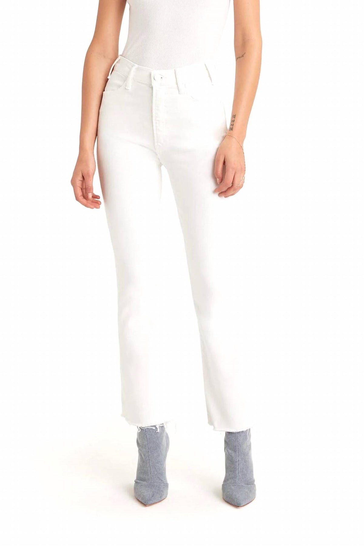 Mother - Women's Hustler Ankle Fray Jean