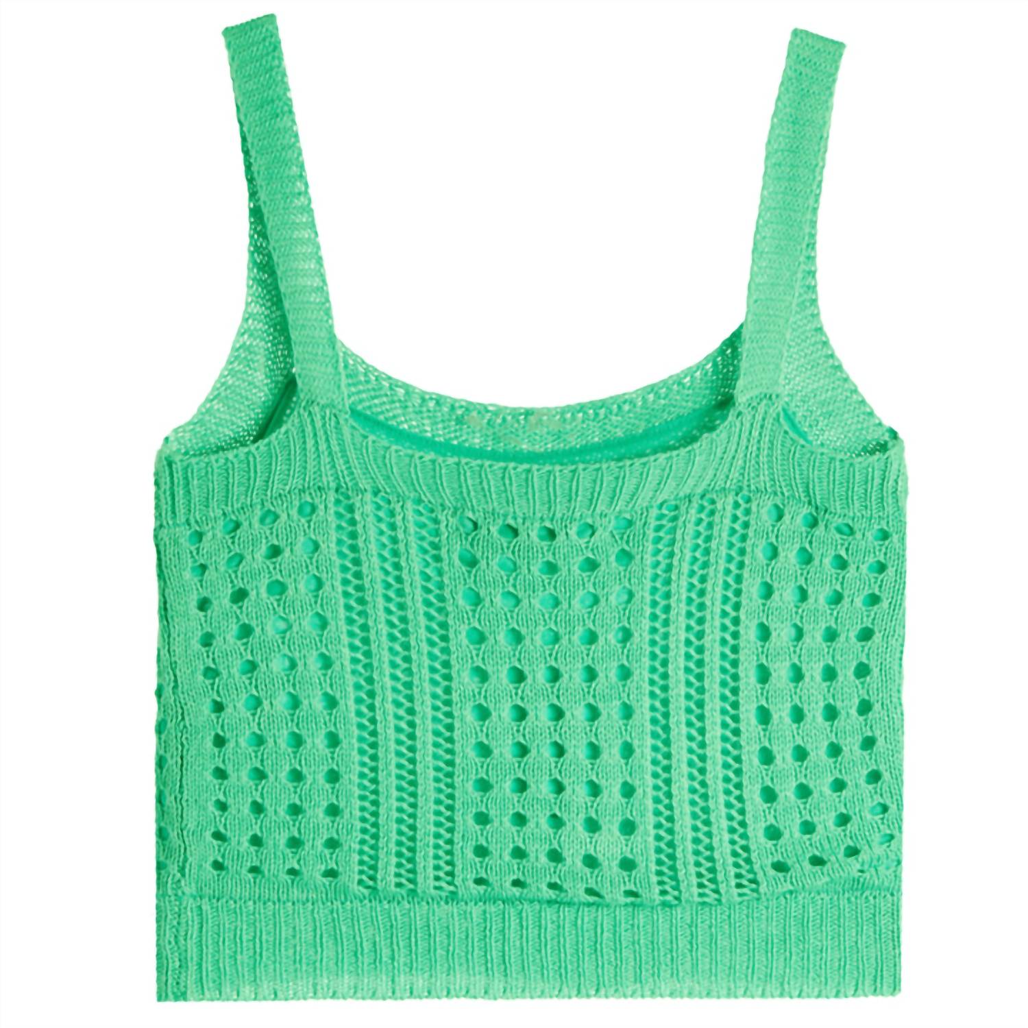 Surf Gypsy - Knit Cropped Tank Top