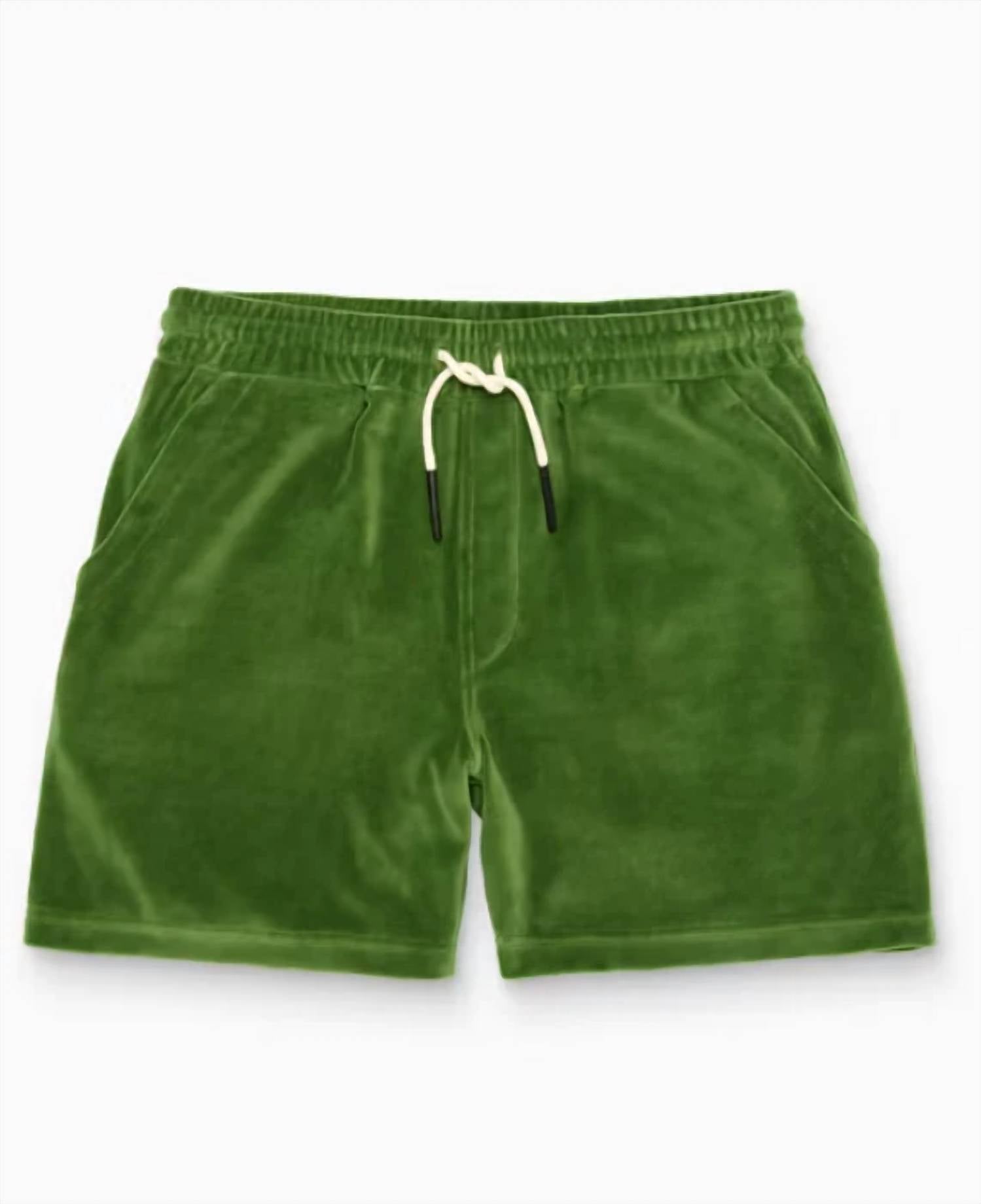 Oas - Men's Penny Velour Pull-on Shorts
