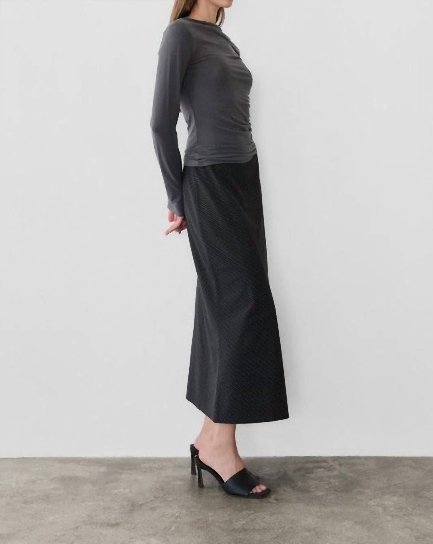All : Row - Ginny A-line Bias Skirt