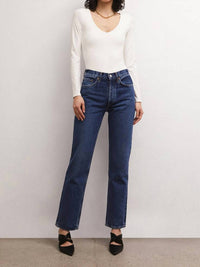 Z Supply - So Smooth V-Neck Bodysuit