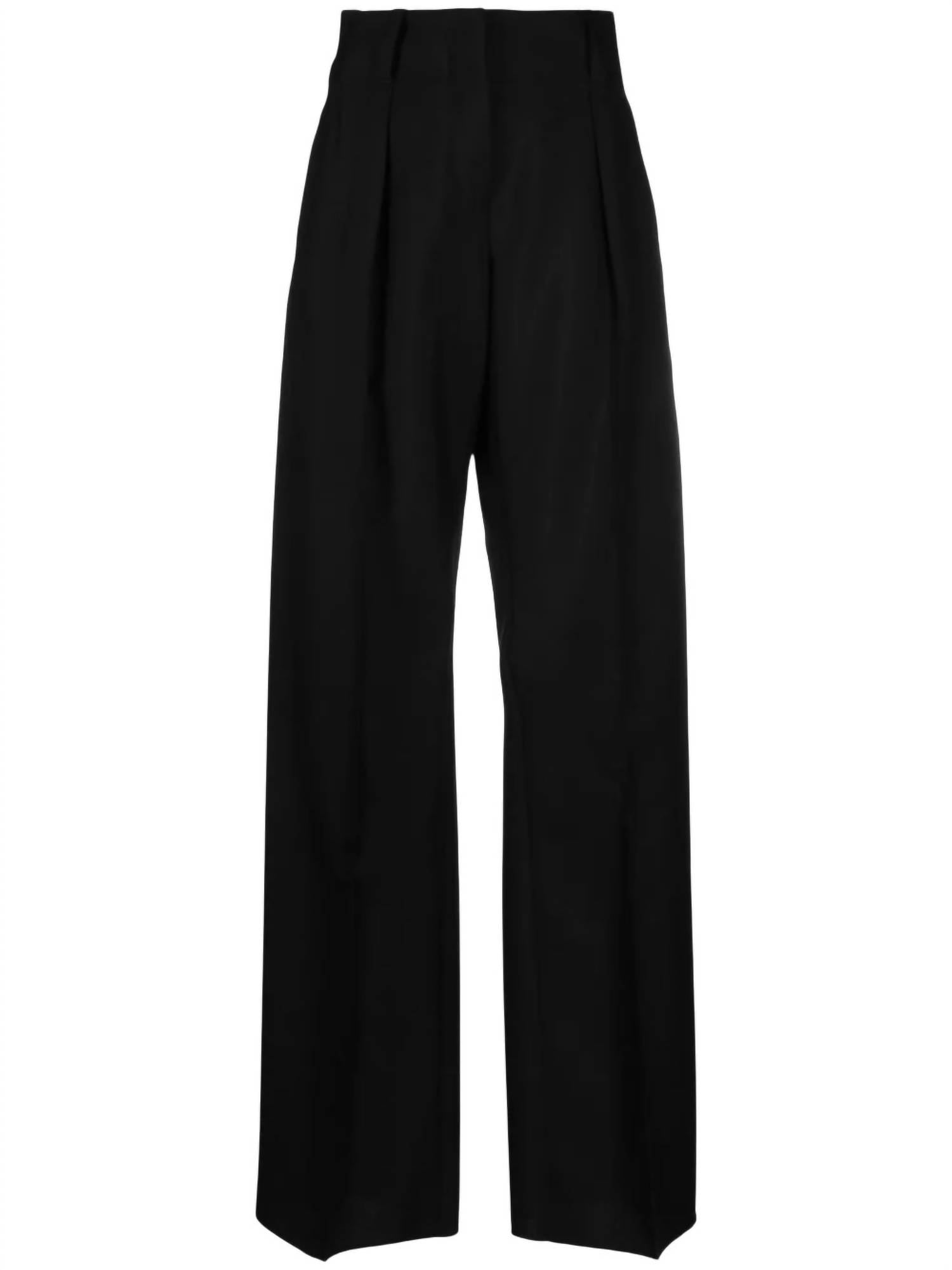 Salvatore Ferragamo - High Waisted Wide Leg Trousers