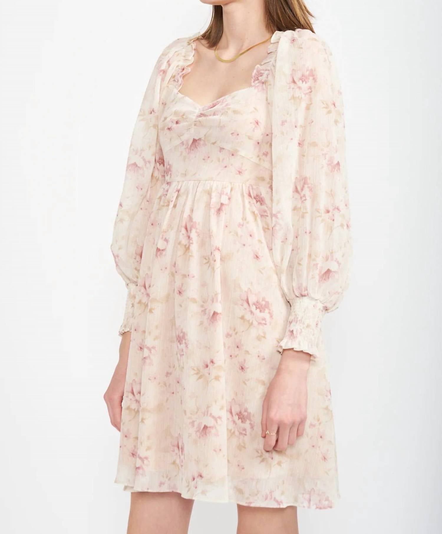En Saison - Eaven Mini Babydoll Dress