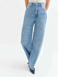 Daze - Far Out High Rise Wide Leg Jean