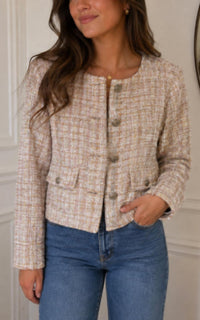 Esqualo - Esqualo Tweed Jacket