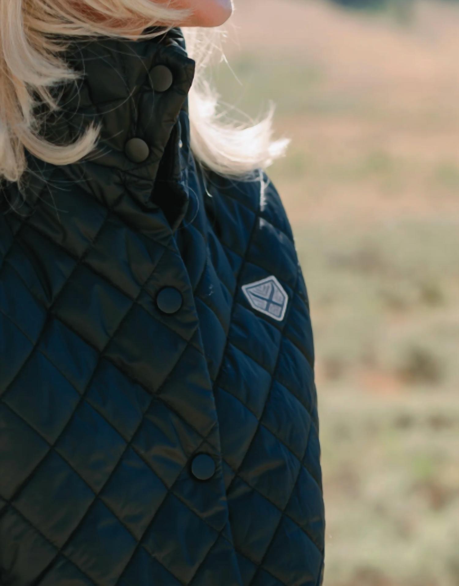 Powder Puff Collection - Quilted Recycled Nylon Vest