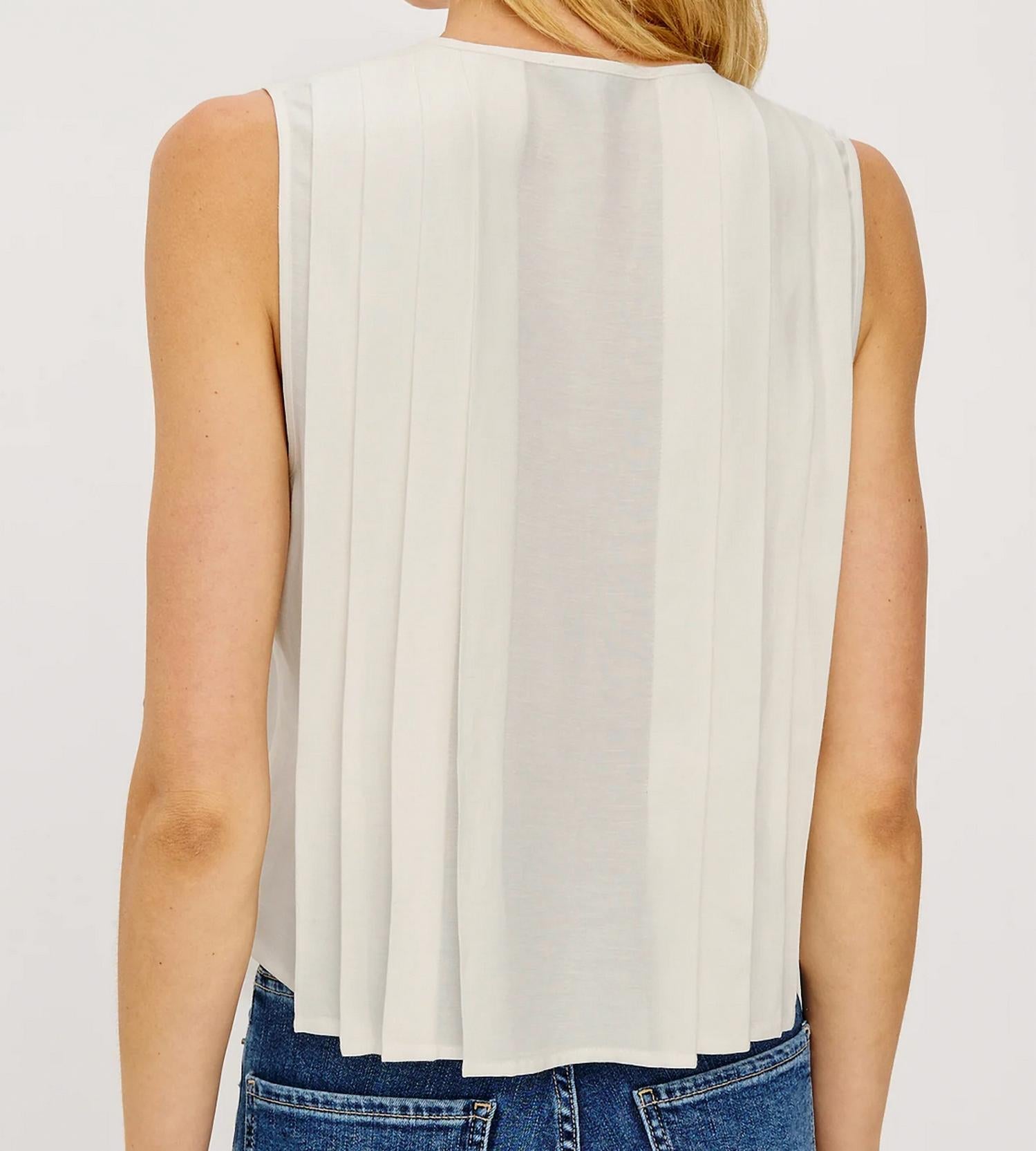 Rails - Aja Pleated Sleeveless Top