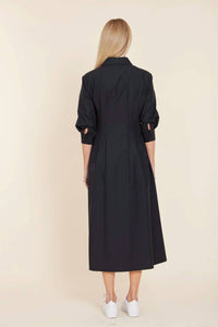 Dolce Cabo - Poplin Dress With Darted Waist