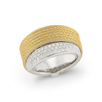 ALOR Women's Peekaboo Ring in yellow - women's jewelry