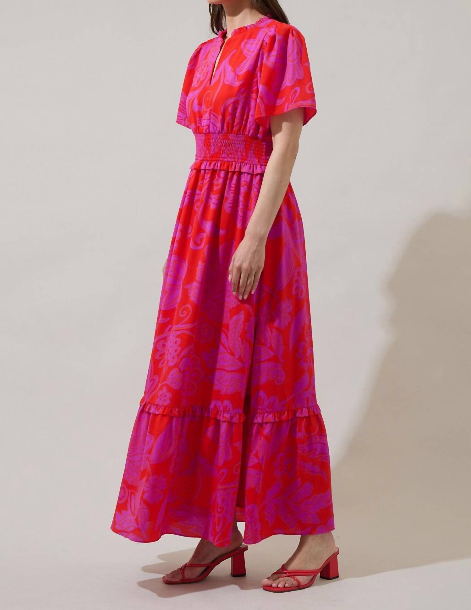 Sugarlips - Imara Floral Maxi Dress