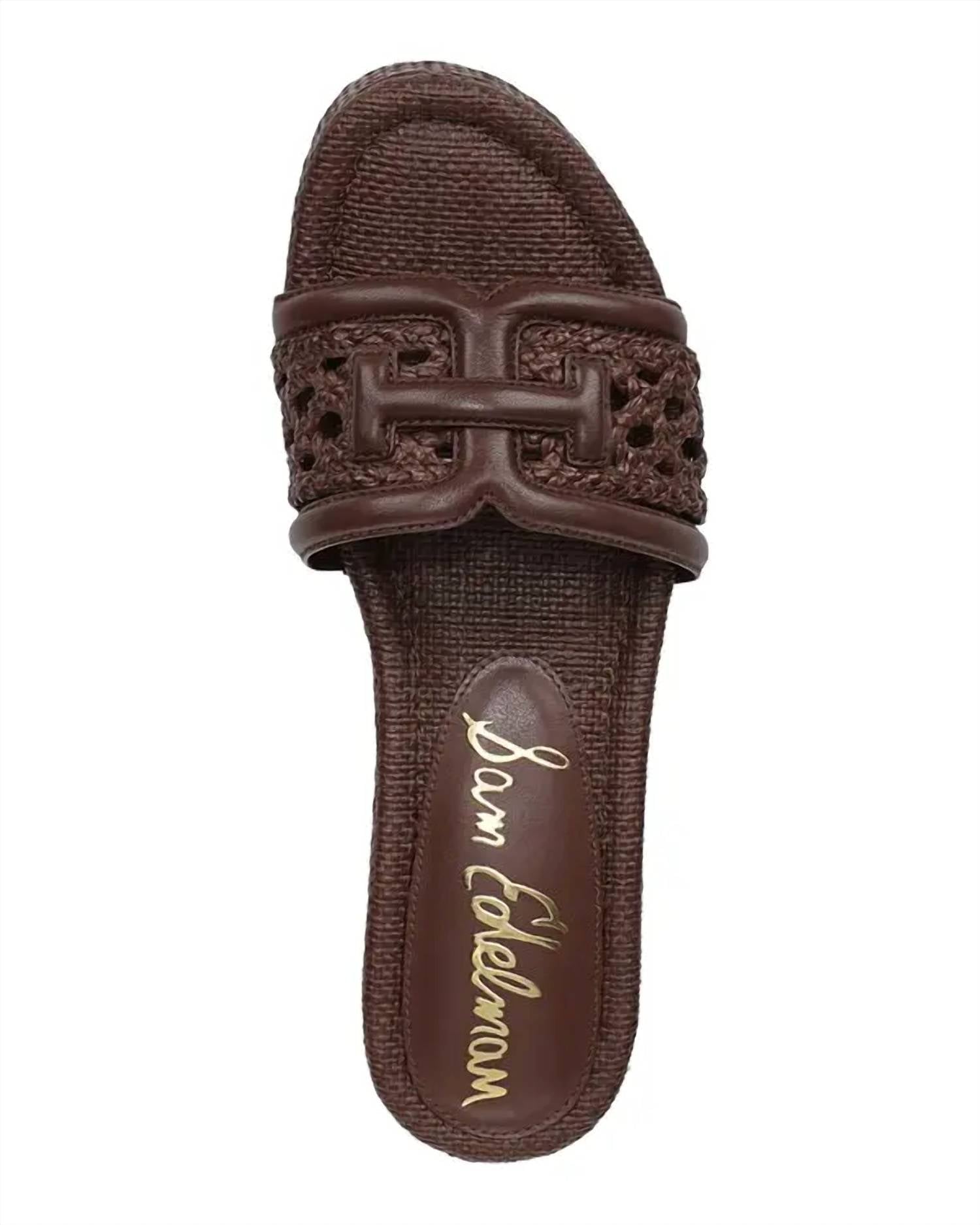 Sam Edelman - Women's Pauleena Woven Wedge Sandals
