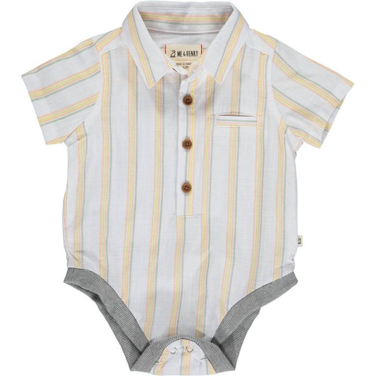 Me & Henry - Baby Helford Woven Onesie