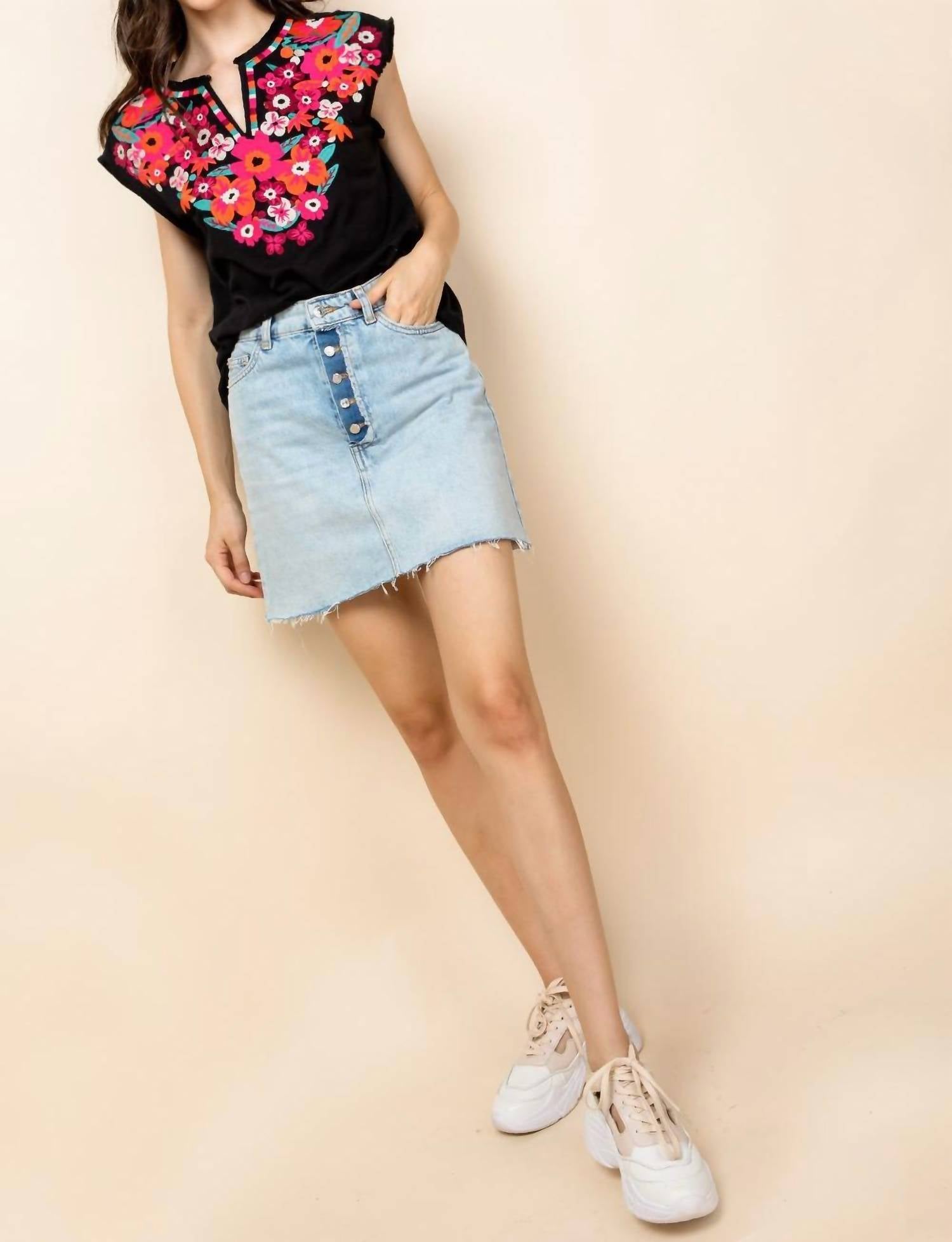 Thml - Fiesta Nights Floral Top