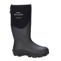 Dryshod Men's Arctic Storm Hi Insulated Waterproof Winter Mud Boot in black - men's shoe