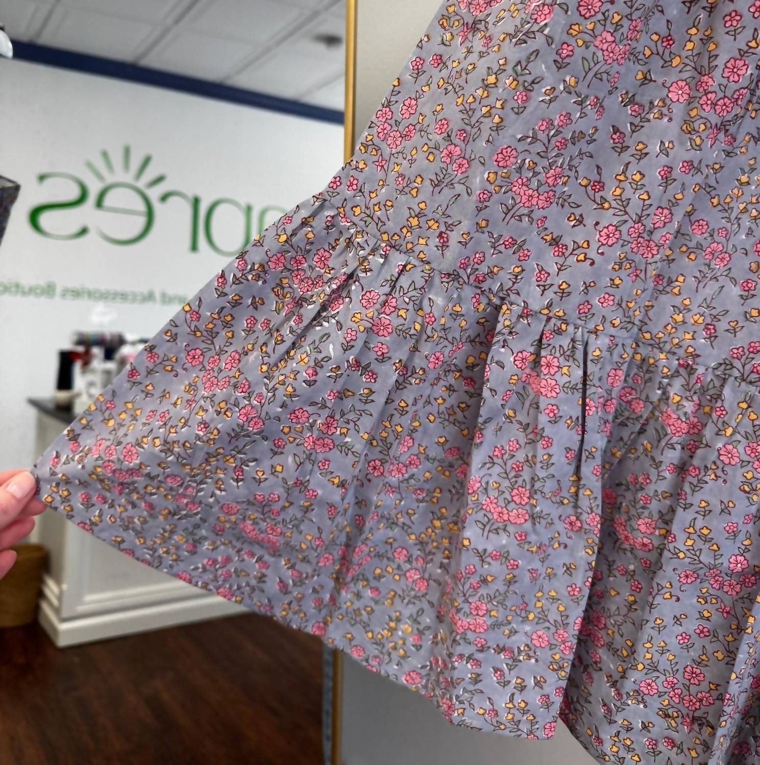 Little Paisley People - Girl's Maxi Skirt And Top Set