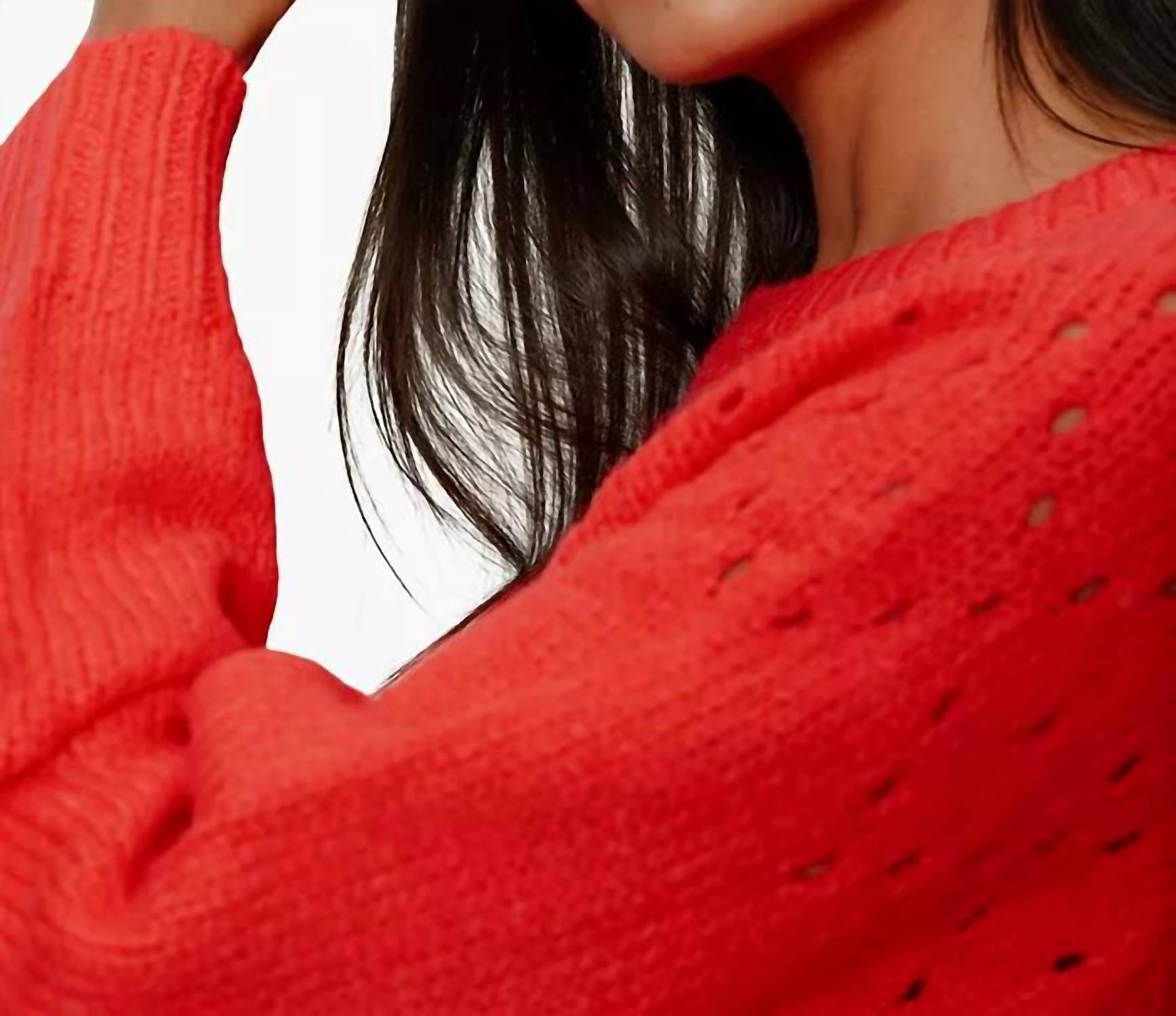 Sanctuary - Femme Openwork Sweater