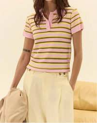 Deluc - Levanzo Knit Polo Top