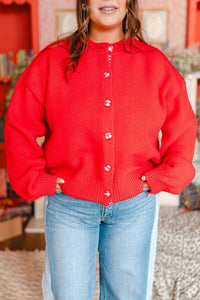 Wishlist - Plaid Button Cardigan