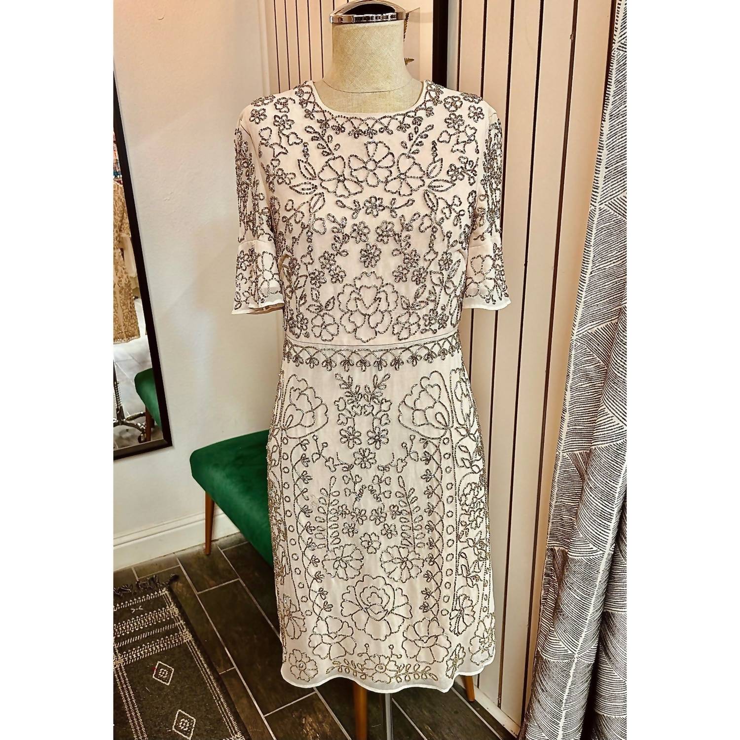 Needle & Thread - Linear Motif Embellished Dress