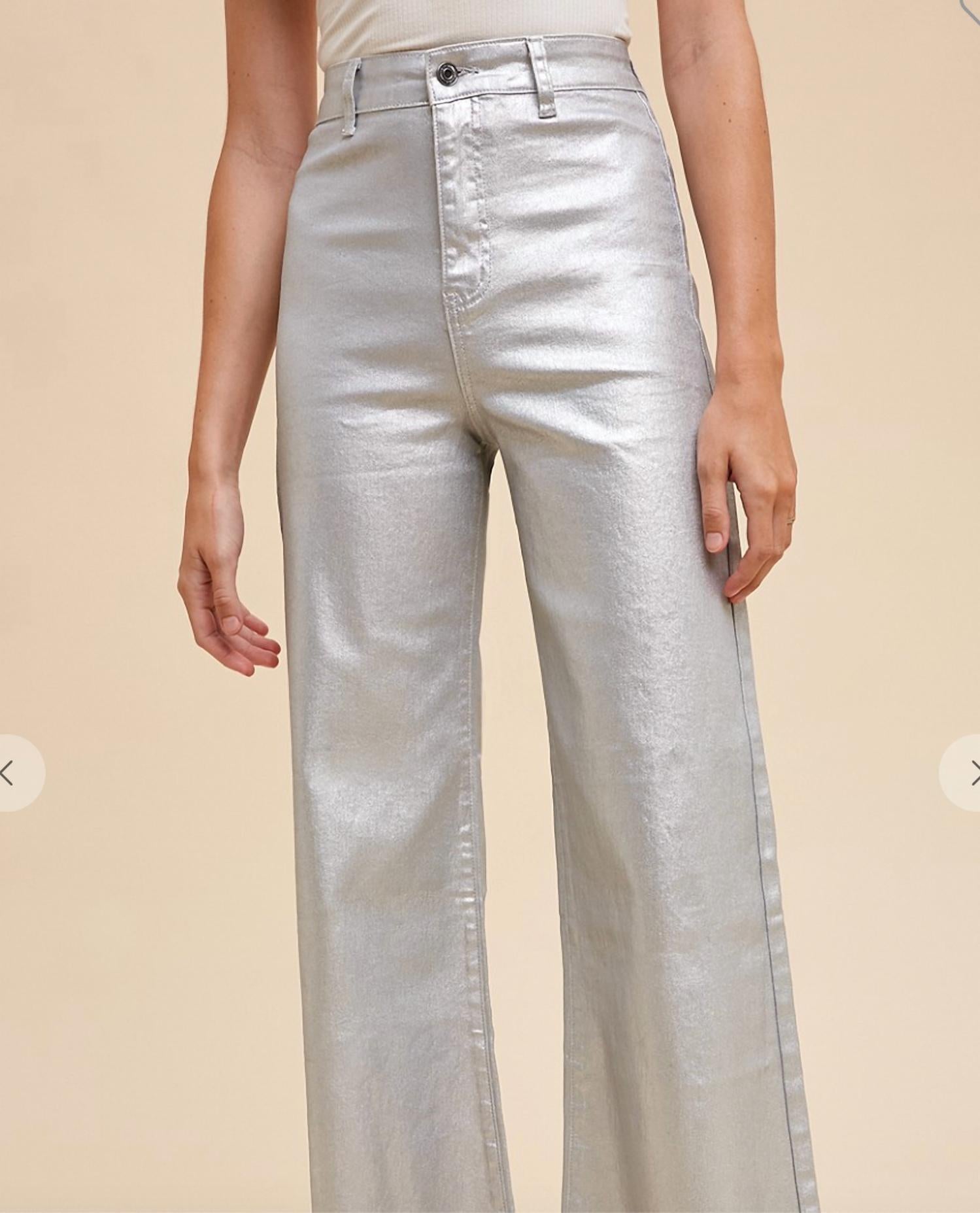 Anniewear - Sheli High Rise Wide Leg Jean