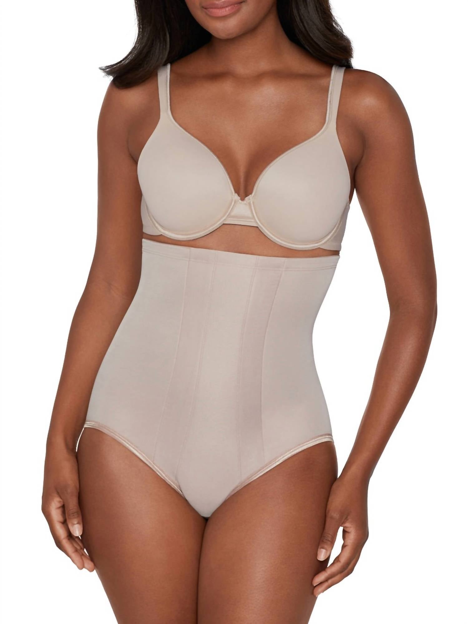 Miraclesuit Shape With Edge Hi-waist Brief in stucco - women's intimate
