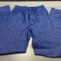 Prestige Original Men's Linen Walking Suit 2 Piece Jacket & Pants Set in blue - men's item - view 5
