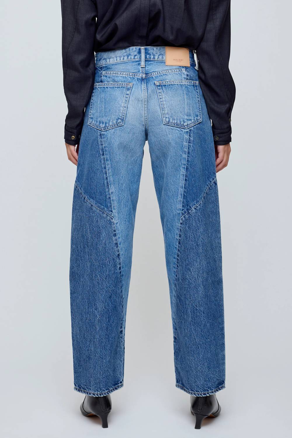 Moussy - Micco Remake Wide Tapered Jeans