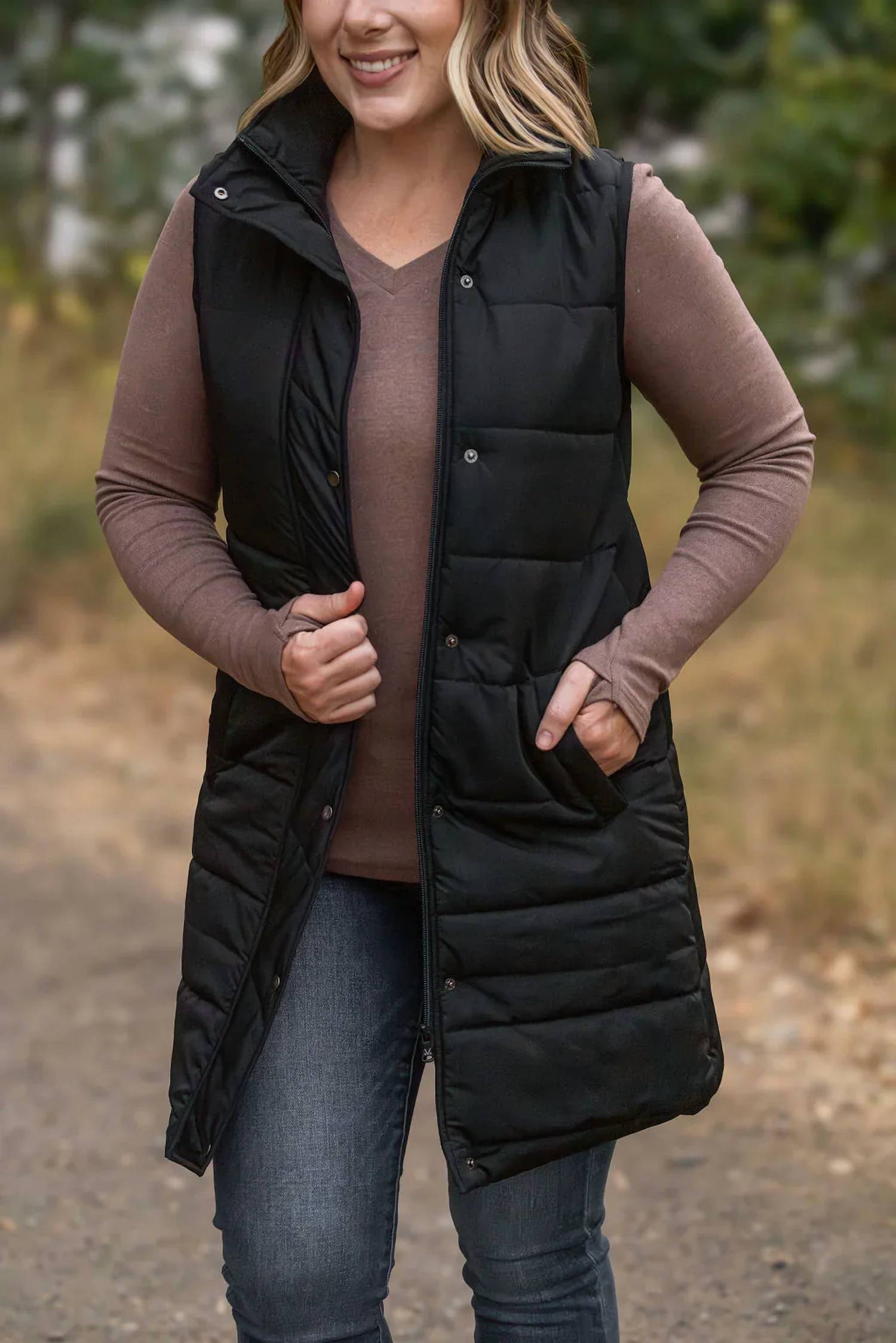Michelle Mae - Harlow Long Vest