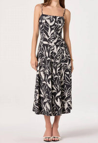 Astr - Trisha Square Neck Dress