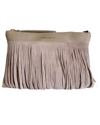Berge - Women's Karma Fringed Shoulder Bag