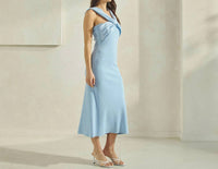 Able - Twist Neck Maxi Dress