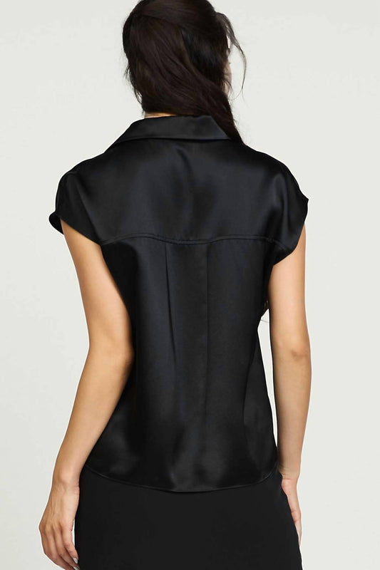 Current Air - Sleeveless Silk Top