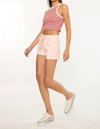Kancan - High Rise Belt Detail Shorts