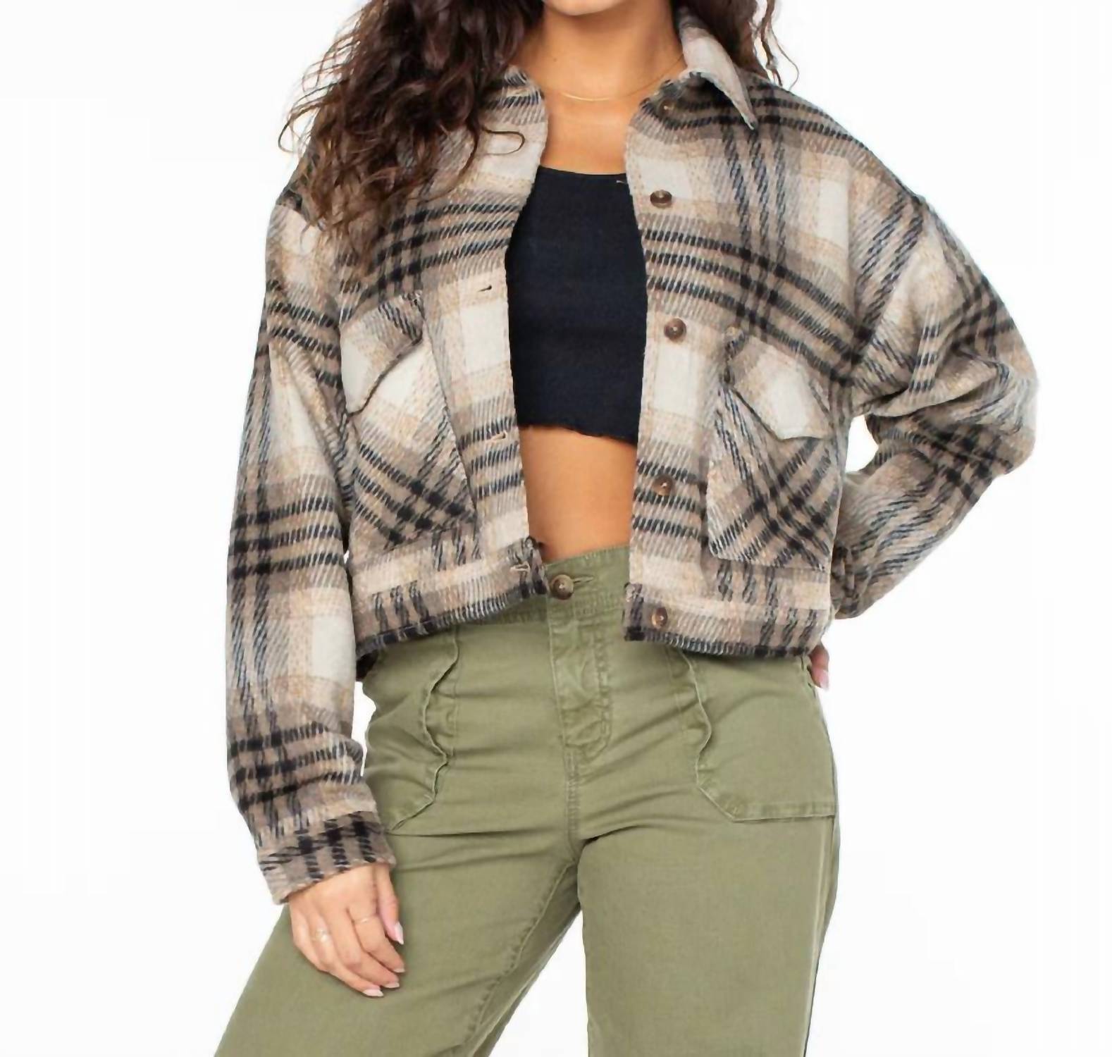 Roxy - Township Plaid Jacket