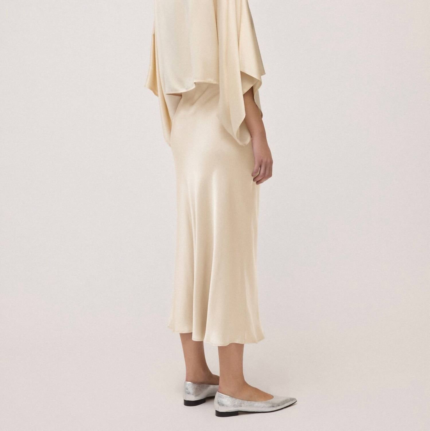 Ottod'Ame - Maxi Satin Skirt