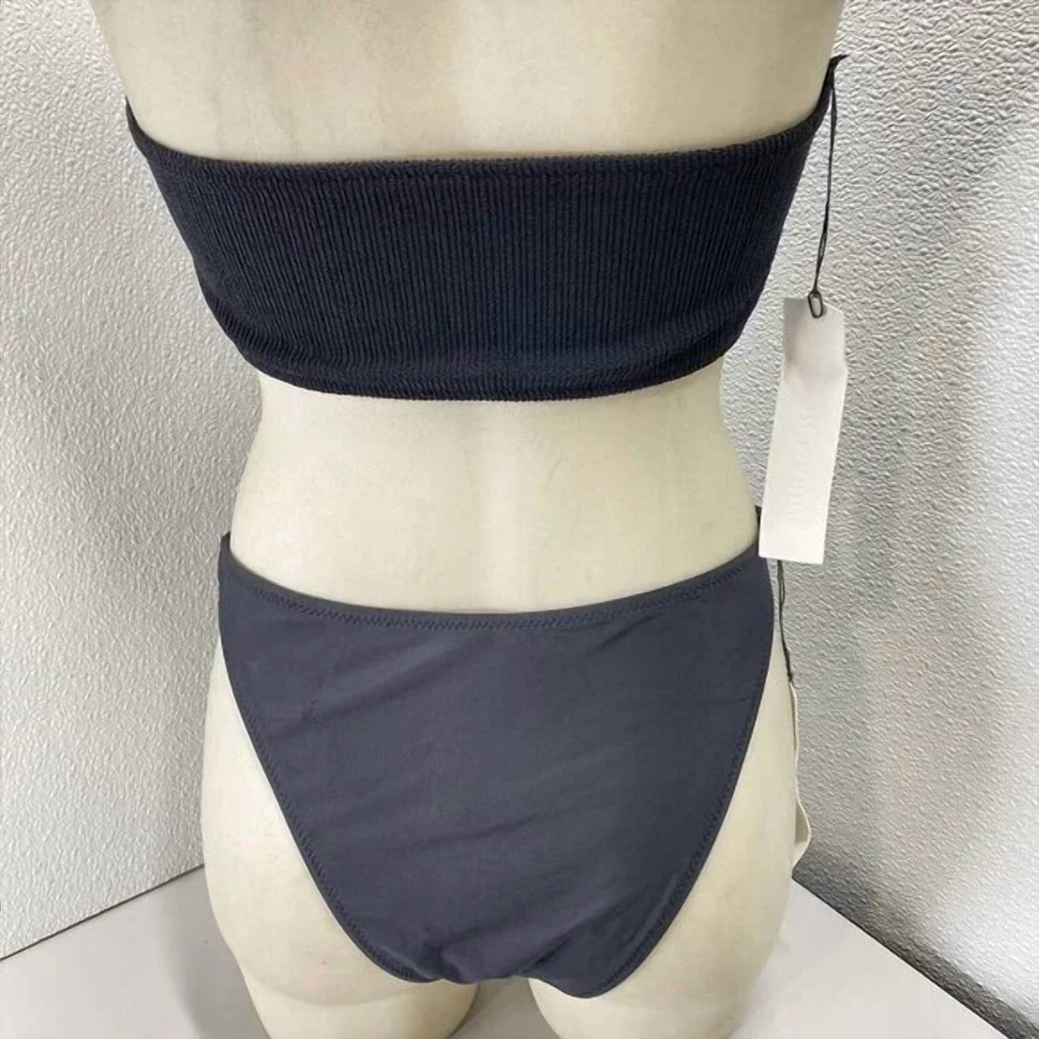 Maison Marine - Women's Romy Bikini Bottom & Crinkle Bandeau Top Set